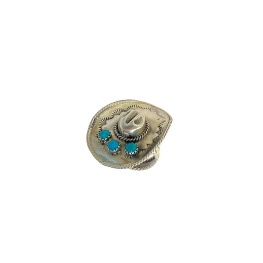 Turquoise Cowboy Hat Ring