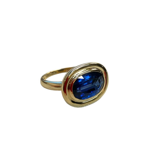 Kyanite Bezel Ring