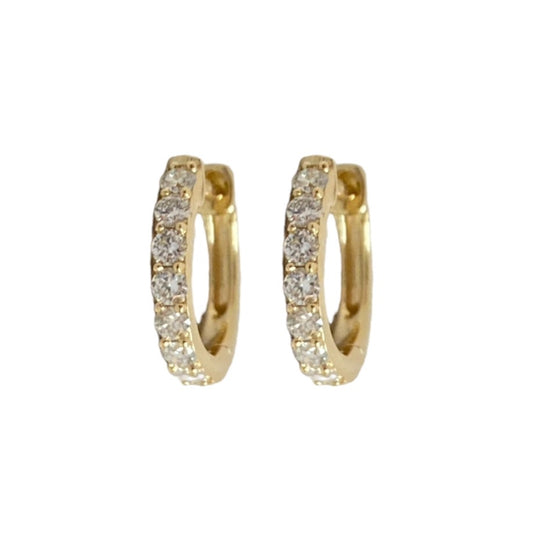 0.34 ctw Diamond Huggies