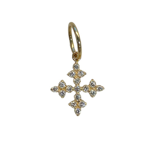 Mini Diamond Cross Pendant