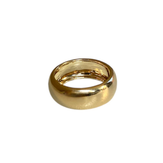 Thick Hollow Gold Band