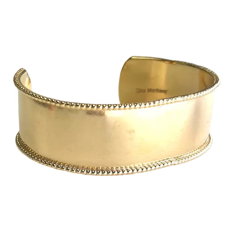 Edged Gold Cuff
