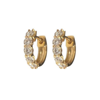 .84 ctw Diamond Huggies