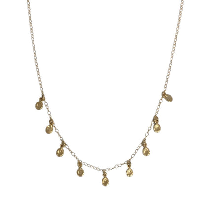Tiny Golden Flakes Necklace