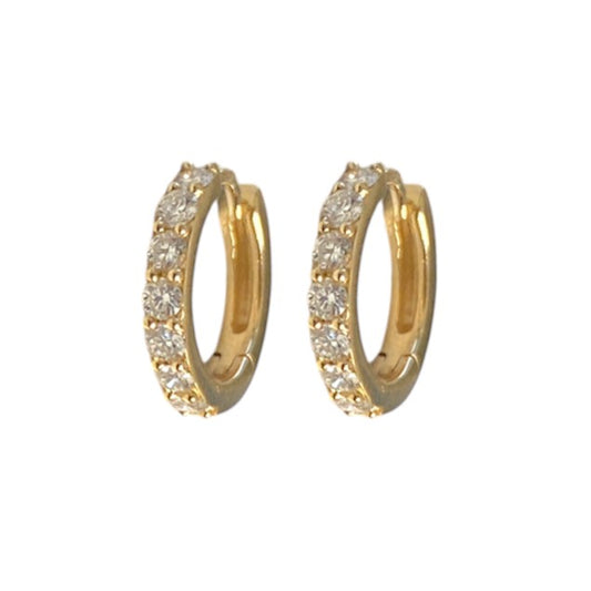 0.39 ctw Diamond Huggies