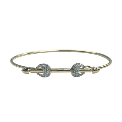 Diamond Wire Hook Bracelet