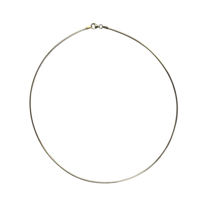 Gold Omega Necklace