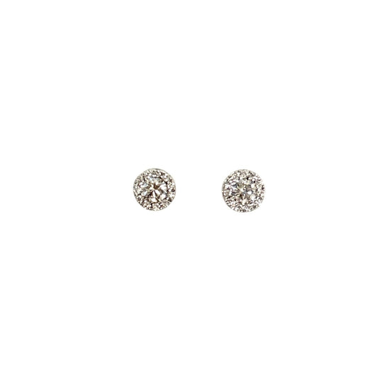 Pave Diamond Studs