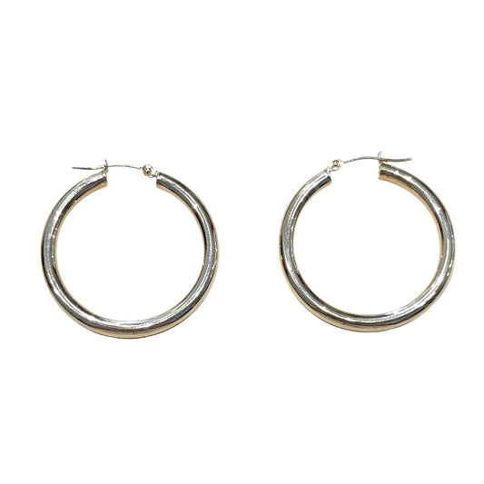 3mm Gold Hoops