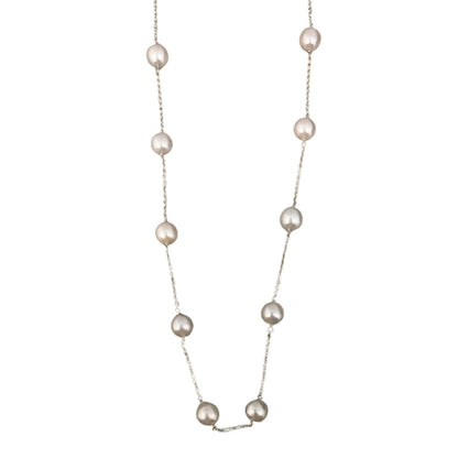 Station Saltwater Pearl Necklace