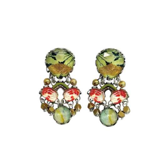 Medium Flower Garden Earrings