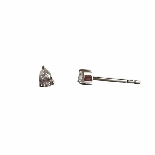 Pear Shaped Diamond Studs