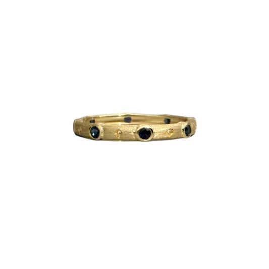 Provence Blue Sapphire Stacker Ring
