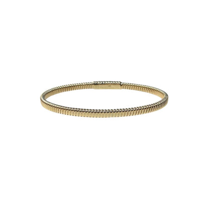 Flexible Gold Bangle Bracelet