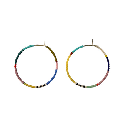 Large Rangi Hoop Earrings