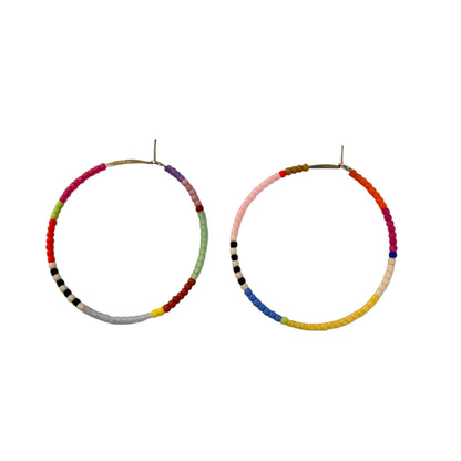 Large Rangi Hoop Earrings