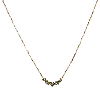 Five Diamond Necklace