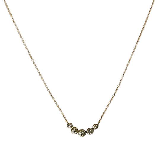 Five Diamond Necklace