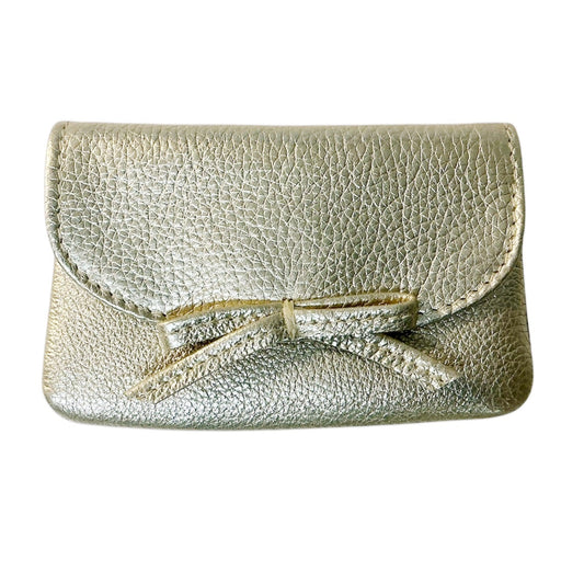 Champagne Metallic Petite Case with Bow