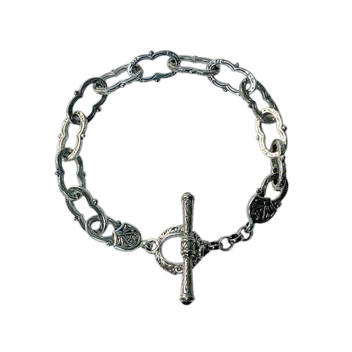Sterling Silver Link Bracelet