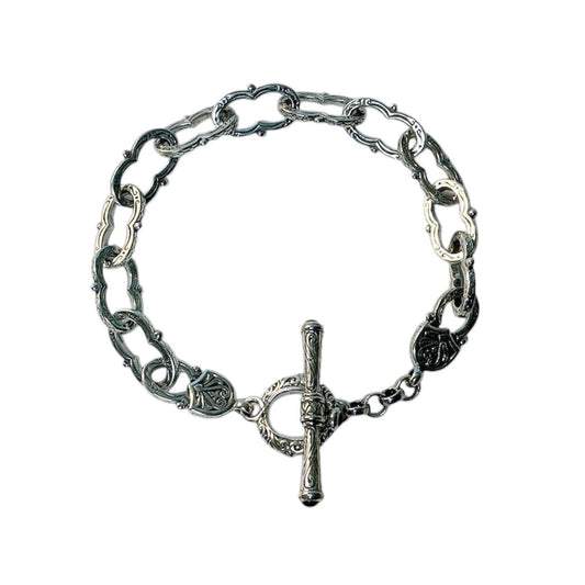 Sterling Silver Link Bracelet