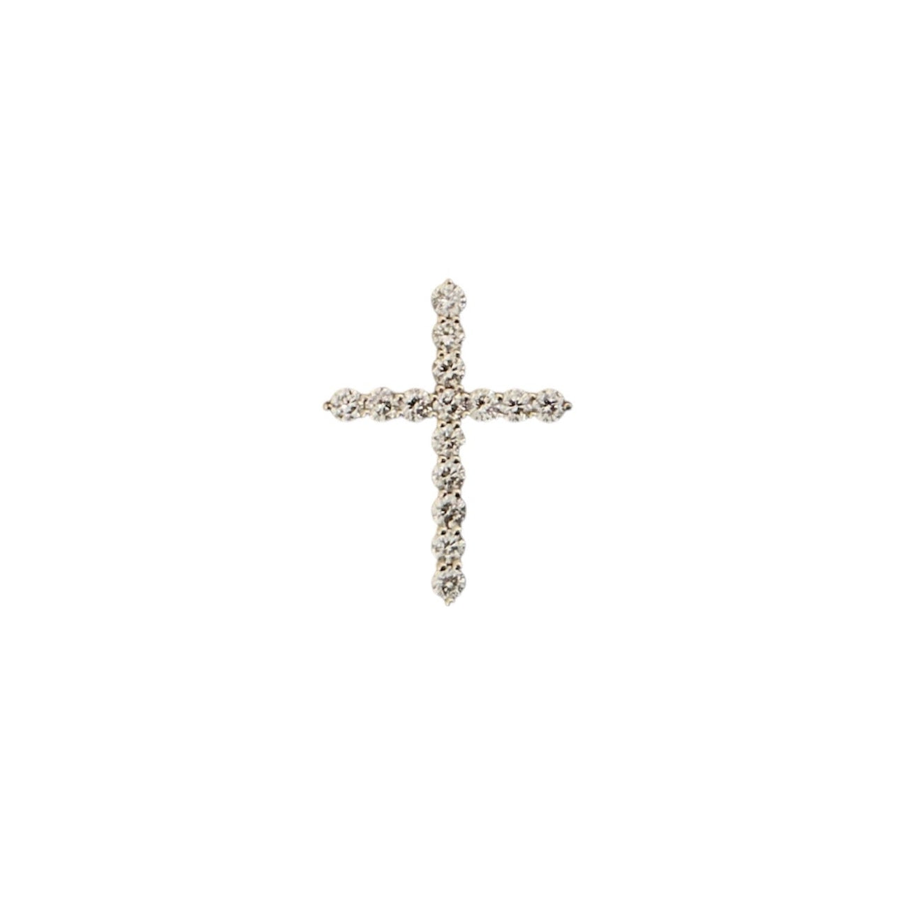 Lab Grown Diamond Cross Necklace