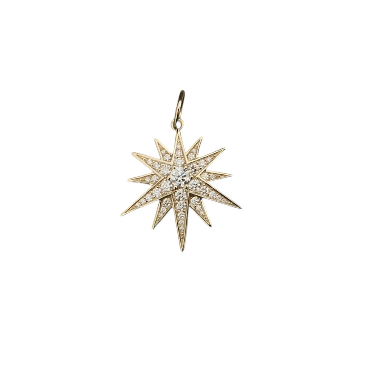 Diamond Starburst Pendant