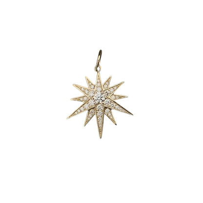Diamond Starburst Pendant