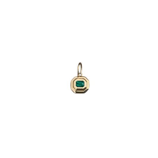 Emerald & Gold Pendent