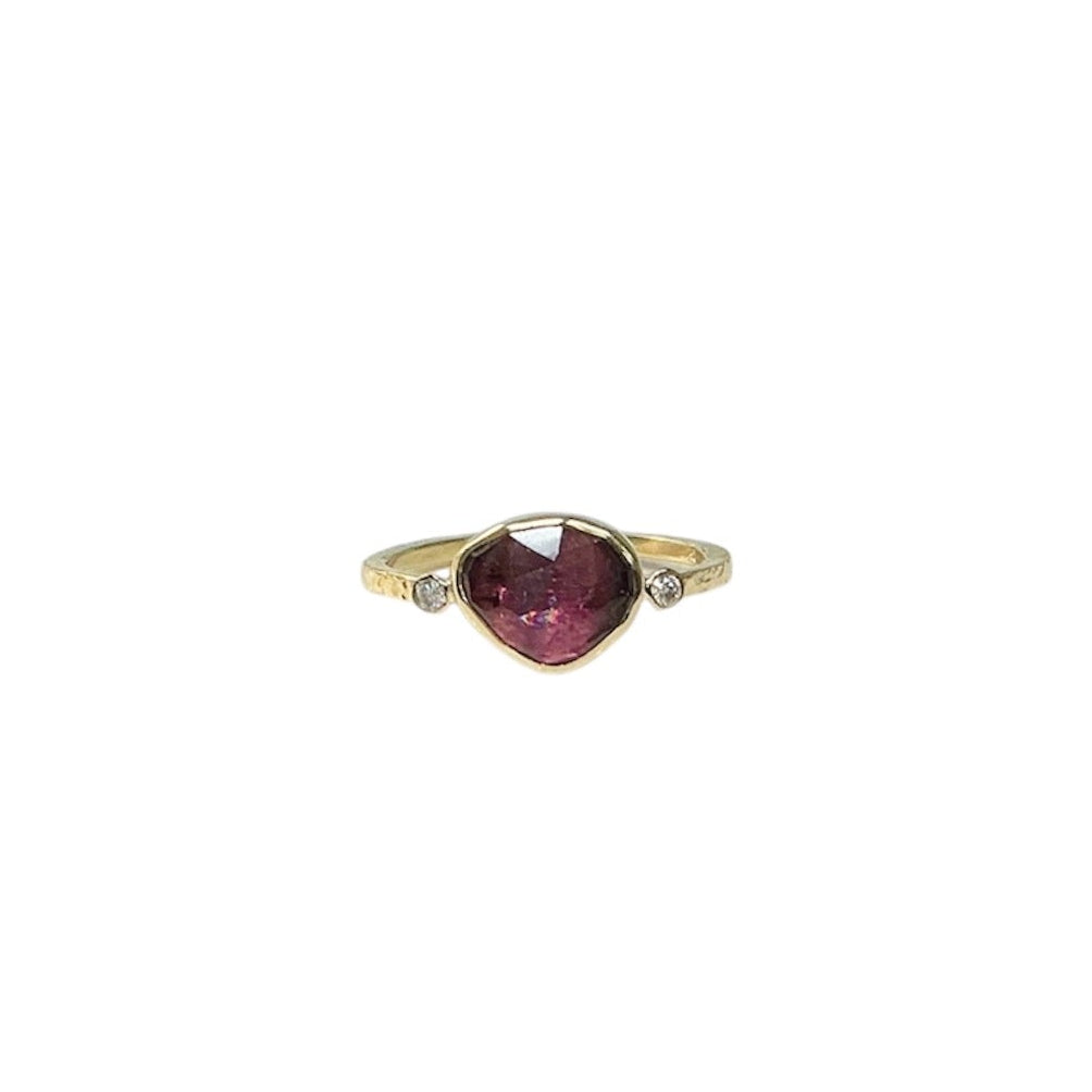Rhodolite Garnet Ring
