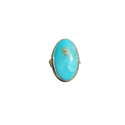 Blue Ridge Turquoise Mixed Metal Ring