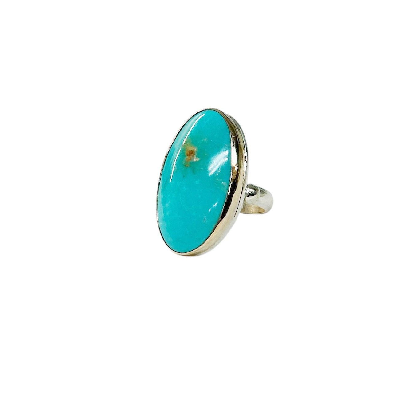 Blue Ridge Turquoise Mixed Metal Ring