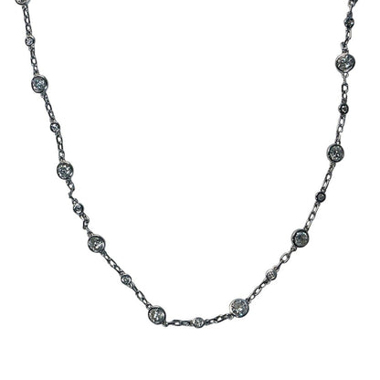 Lab Grown Diamond by the Yard Necklace