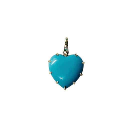 Turquoise Heart Pendant