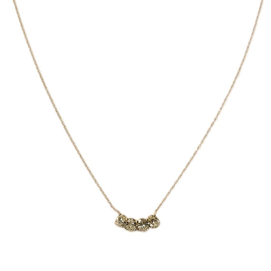 Four Stone Lab Grown Diamond Necklace