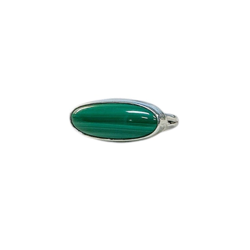 Sterling Silver Malachite Ring