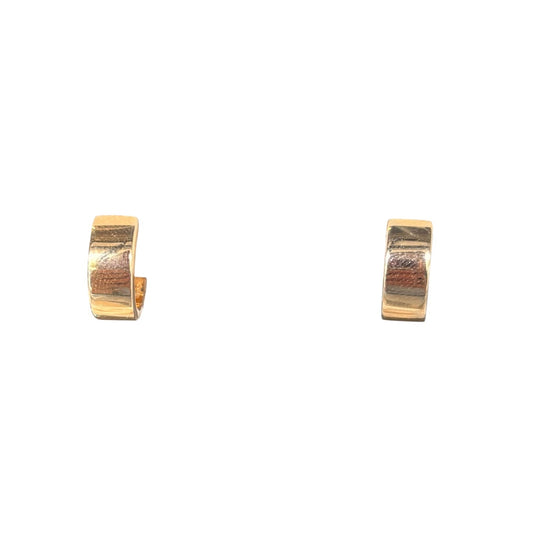 Thick Gold Huggies