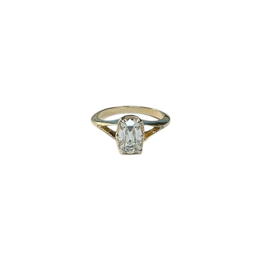 Elongated Cushion Cut Lab Grown Diamond Ring