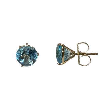 Sky Blue Topaz Studs