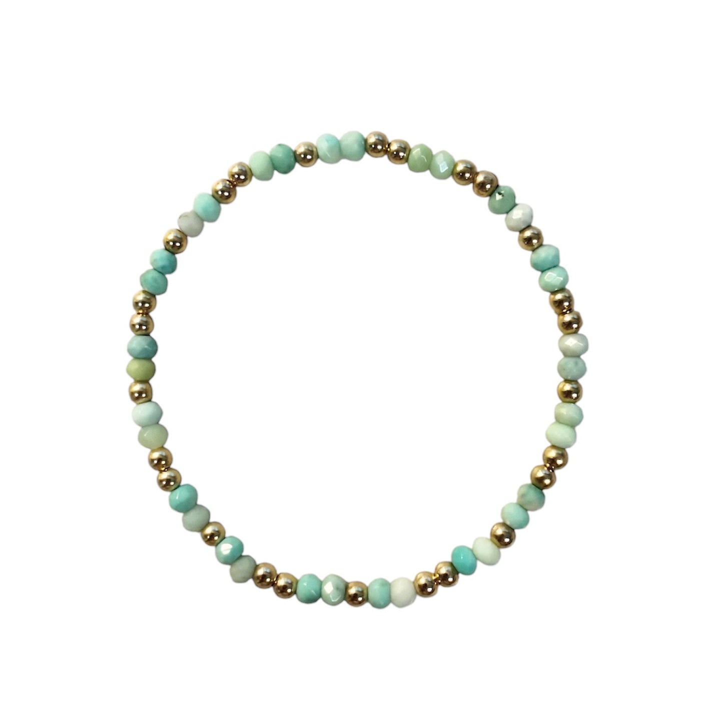 Amazonite Beaded Stretch Bracelet