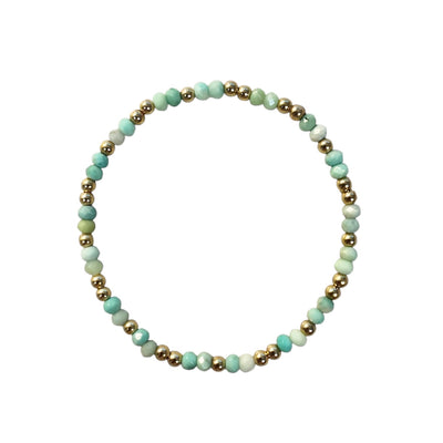 Amazonite Beaded Stretch Bracelet