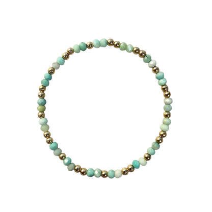 Amazonite Beaded Stretch Bracelet