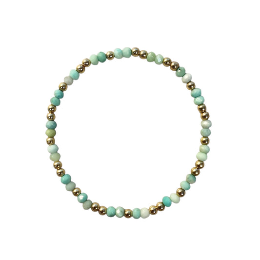 Amazonite Beaded Stretch Bracelet