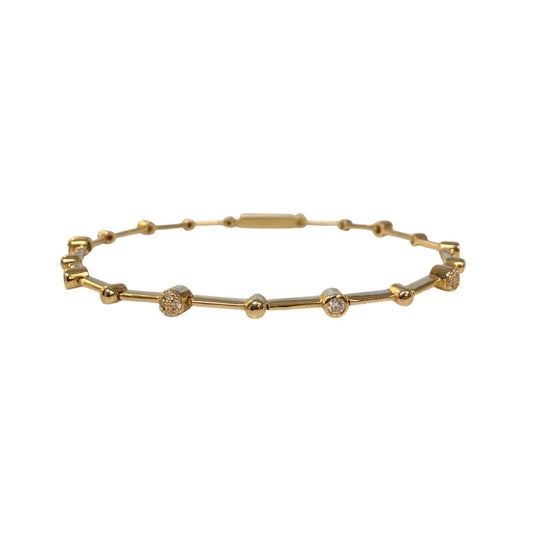 Alternating Diamond & Link Bracelet