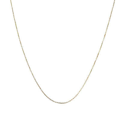 Yellow Gold Cable Chain