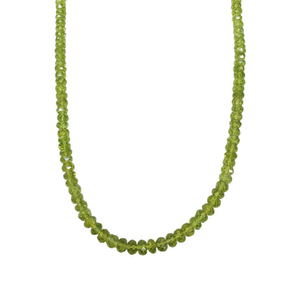 Peridot Beaded Necklace