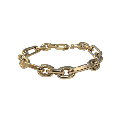 Oval Link Gold bracelet
