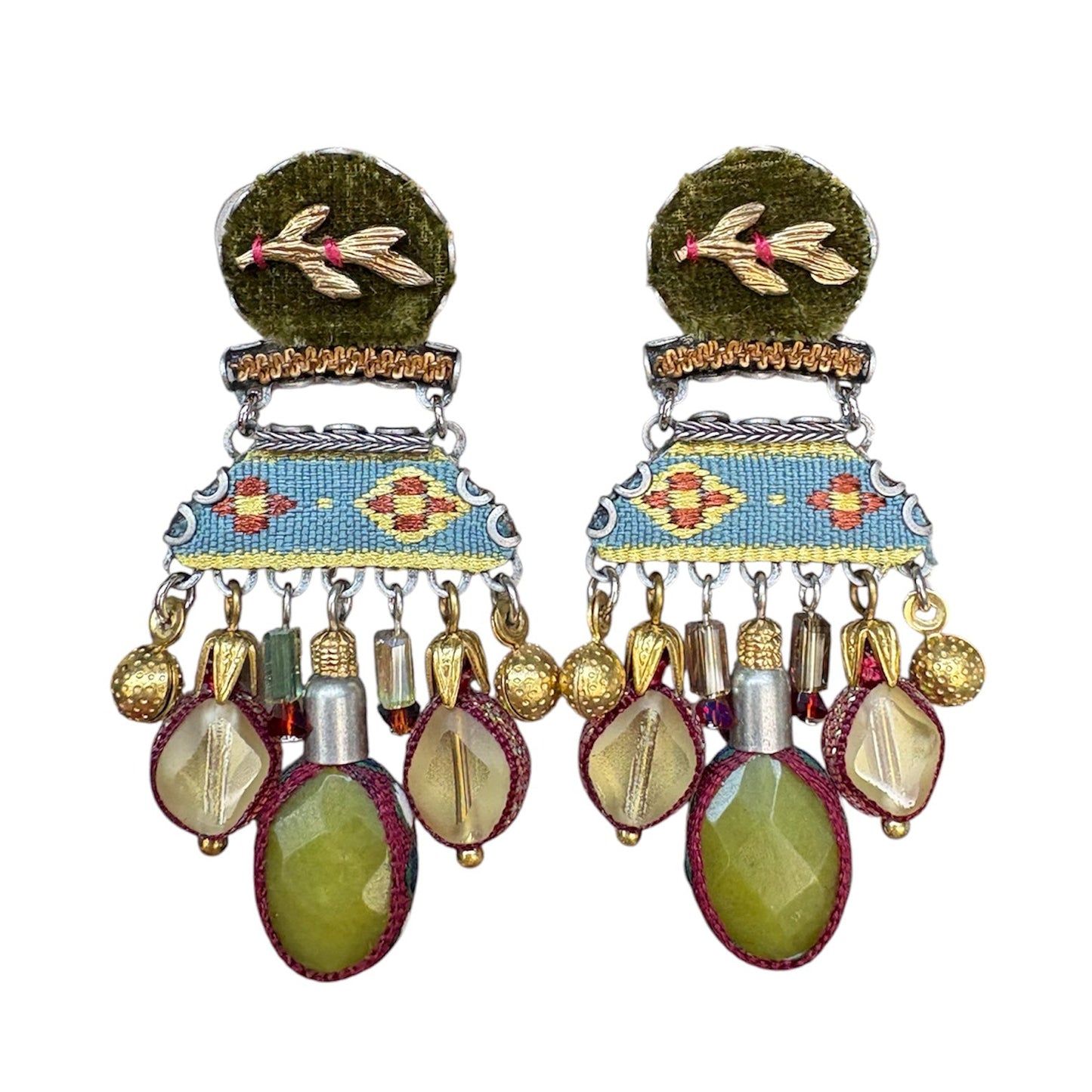 Vintage Leaf Earrings