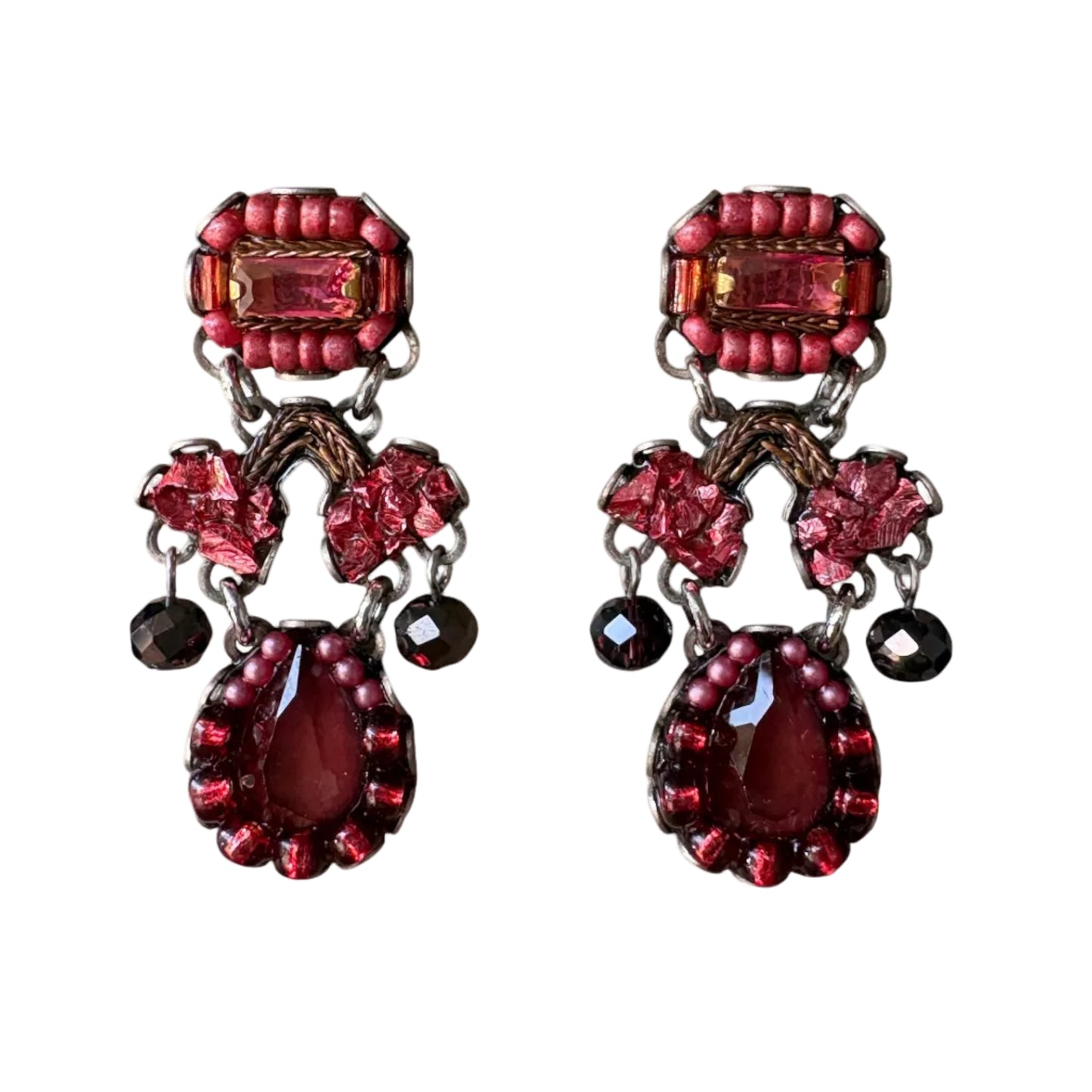 Mulled Wine Earrings