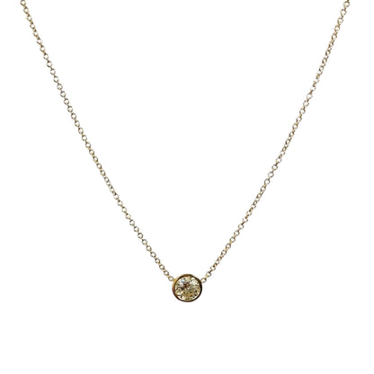 0.75 CTW Lab Grown Diamond Solitaire Necklace